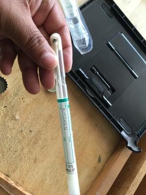 We also do Mold (swab) testing. With results back in 48 hrs