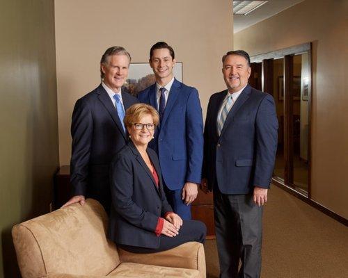 Pictured: Our President Robert J. Knowles Jr., Business Development Executive Matt Knowles & Vice Presidents Todd Zimmerman and Susan Kelly