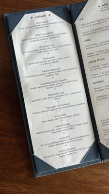 Summer 23 Cocktail Menu