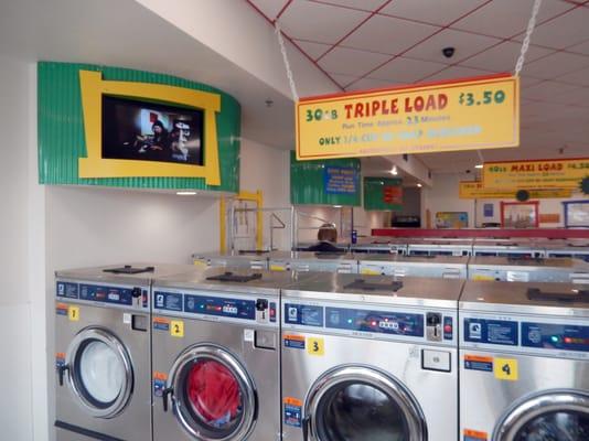 Front load washing machines