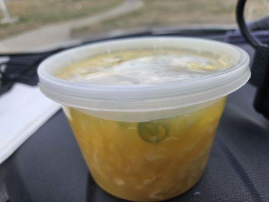 Egg drop soup