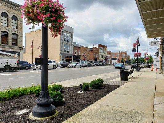 Looking North on Main St. in Downtown Findlay