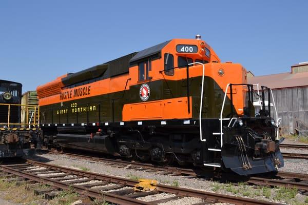 motive power which pulls the caboose, SD-45, 1966, V-20