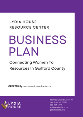 Business Plan we did for Lydia House