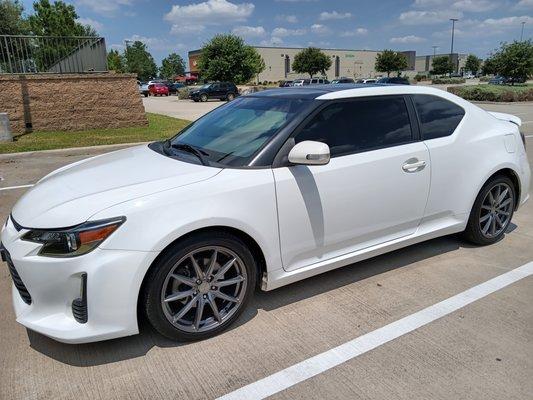 Tint on 2014 Scion TC