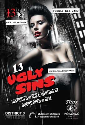 13 Ugly Men: 13 Ugly Sins Charity Party