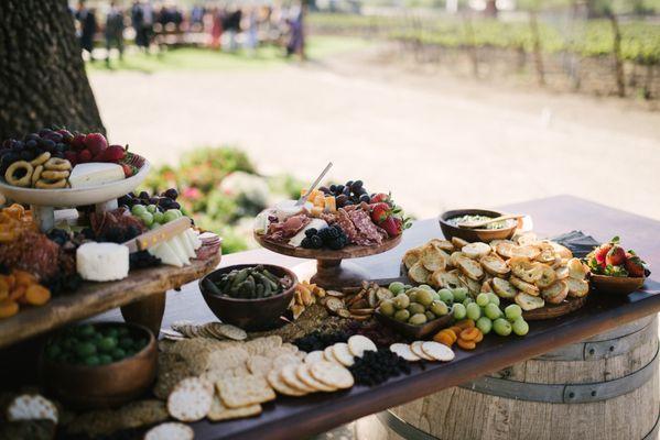 We love helping with charcuterie and appys!