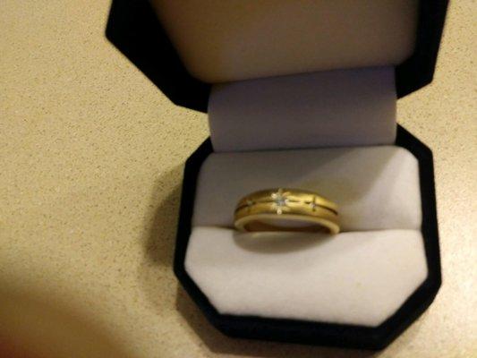 So Special. Mahalo Darius for all your help. We love the ring so much. And we needed it in 15 days. So he did us good.