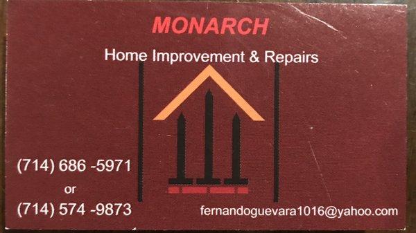 Monarch Home Improvement and Repairs