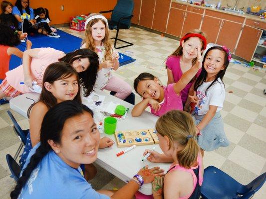 Camp Shoreline activities at Spartan Recreation Center