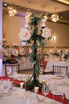 Rebecca made our dream centerpiece come to life--this was our favorite and it was perfect in every way!