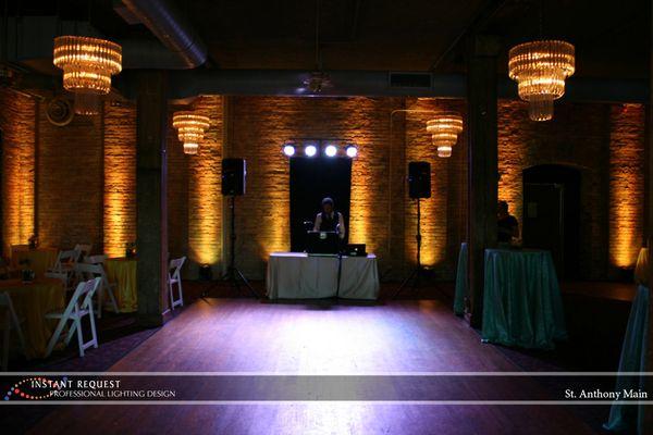 Wedding uplighting by Instant Request