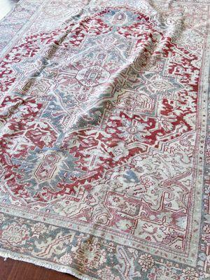 Muted Persian Heriz Rug