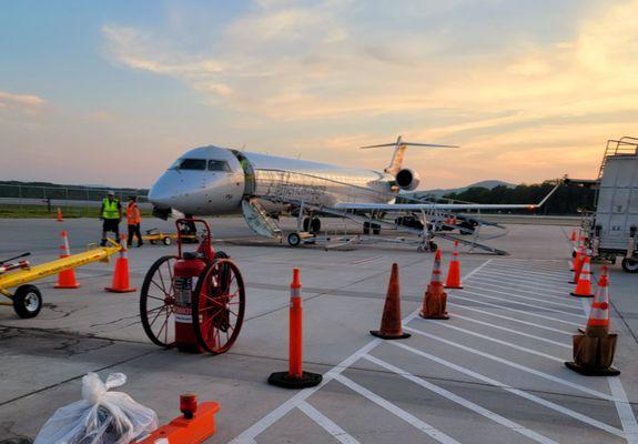 Boarding my AA flight from terminal 1 at AVL