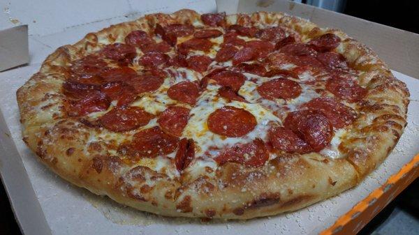 Little Caesars - Stuffed crust pepperoni & cheese