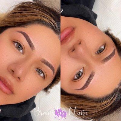 Ombré Powder Brows