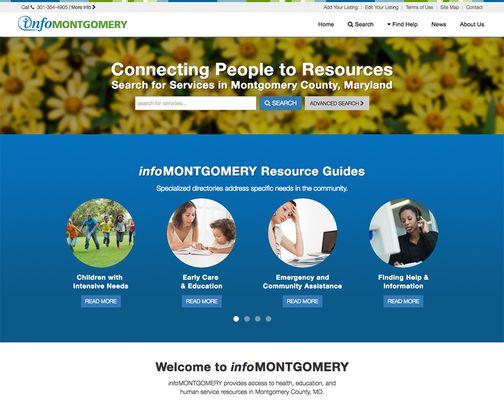 Nonprofit Web Design | http://infomontgomery.org/