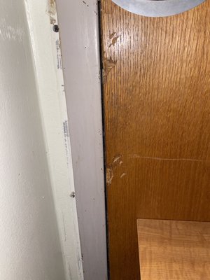 Busted door