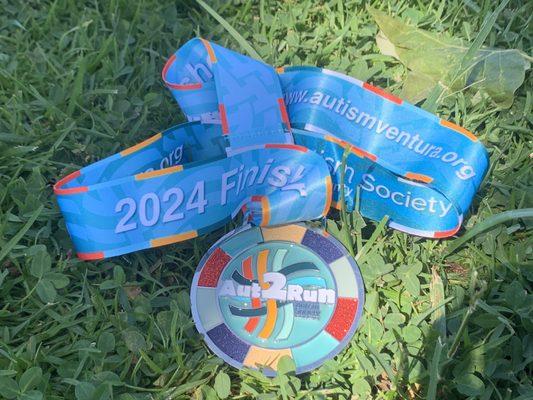 2024 Finishers medal--YASSS, please!! 12-yrs participating in this phenomenal event. With His grace, planning 2B @#13.