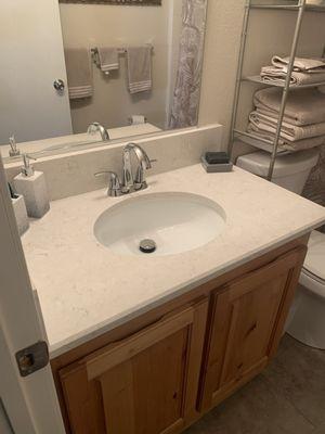 Sink install