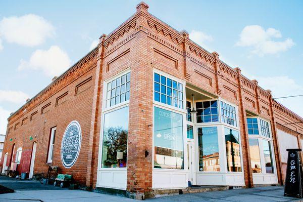 The building was originally built as a bank, Harrington State Bank, in 1902. It served as the local Post Office for many years.