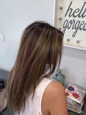 Balayage brown by Lucy