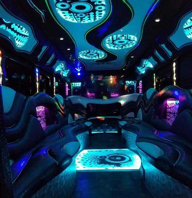 Champagne Party Bus