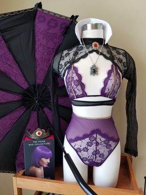 Costume lingerie inspired by Maleficent! From brand Mapale