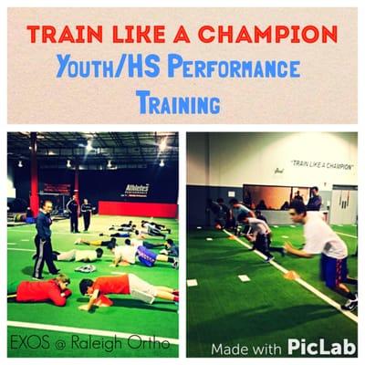 Youth/ High School Performance Training : M-F 4:00-5:30PM