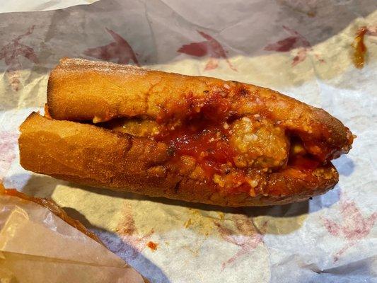 Hot Hoagies - Meatball Parmesan