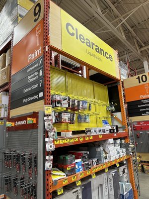 Special clearance shelves! Isle 9!