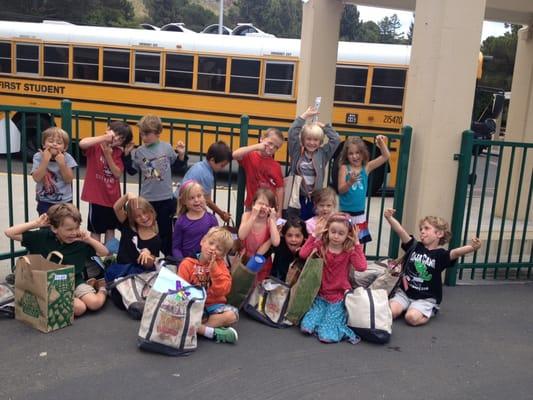 I work at Reed for kindergarten and the kids that take the bus.