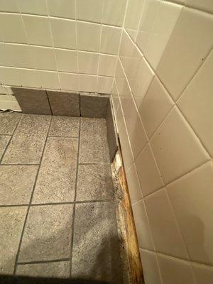 Bathroom floor