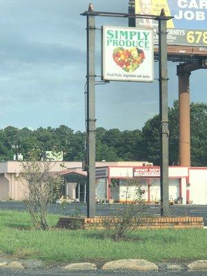 Sign on rosevelt hey and buffington rd.