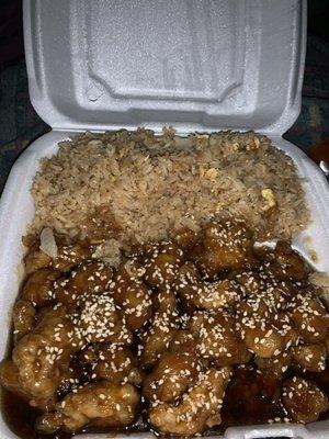 Sesame Chicken Combo