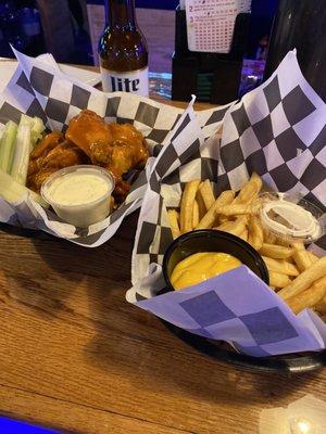 Wings and Fries