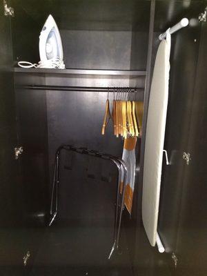 Wardrobe closet.