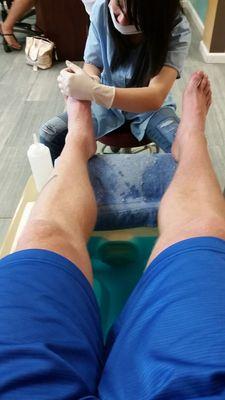 Awesome pedicure