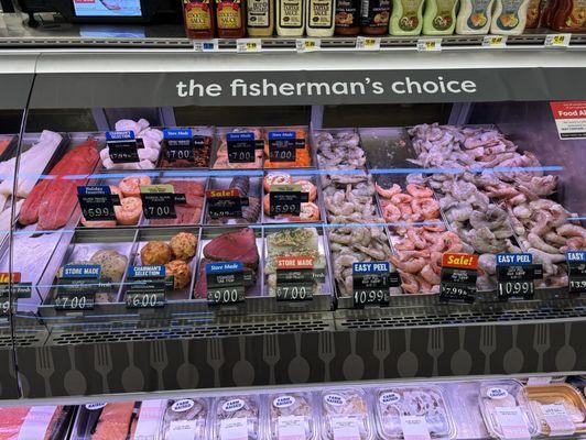 Excellent Fresh SEAFOOD Department