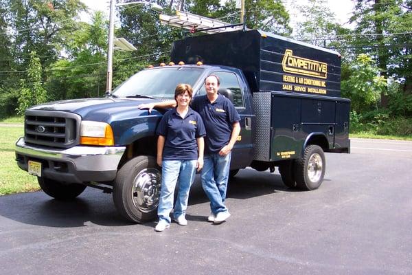 We run 5 trucks for service and installations throughout Burlington County.