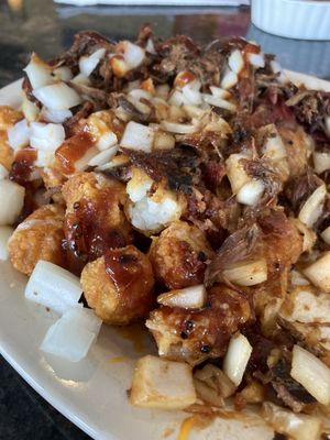 Pulled Pork Loaded Tots