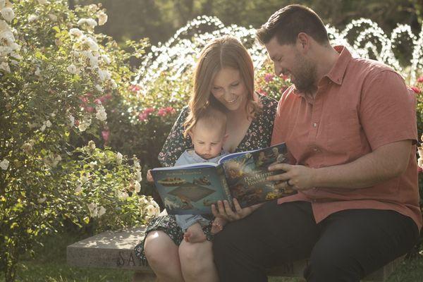 Family enjoying special moments!