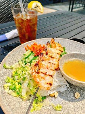 Shrimp vermicelli bowl :)