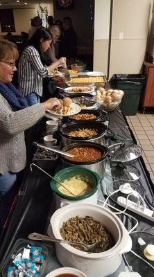 Pot luck at Osseo/maple grove American Legion