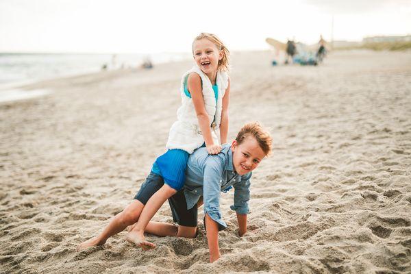 Crystal Pier Wrightsville Beach Family Portrait Photographer