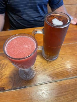 Wine Slushee & draft