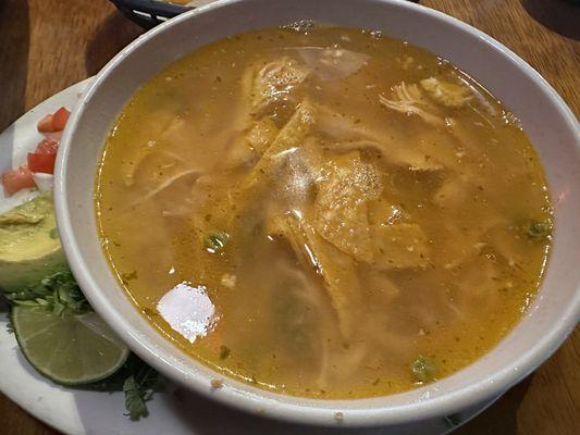 Chicken tortilla soup