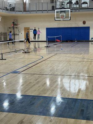 Pickleball and basketball court