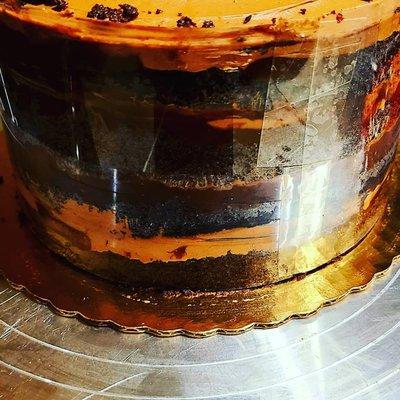 Naked Chocolate Cake