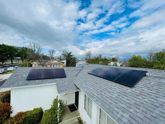 6.5 kWh solar system with Solaredge and Q-Cell